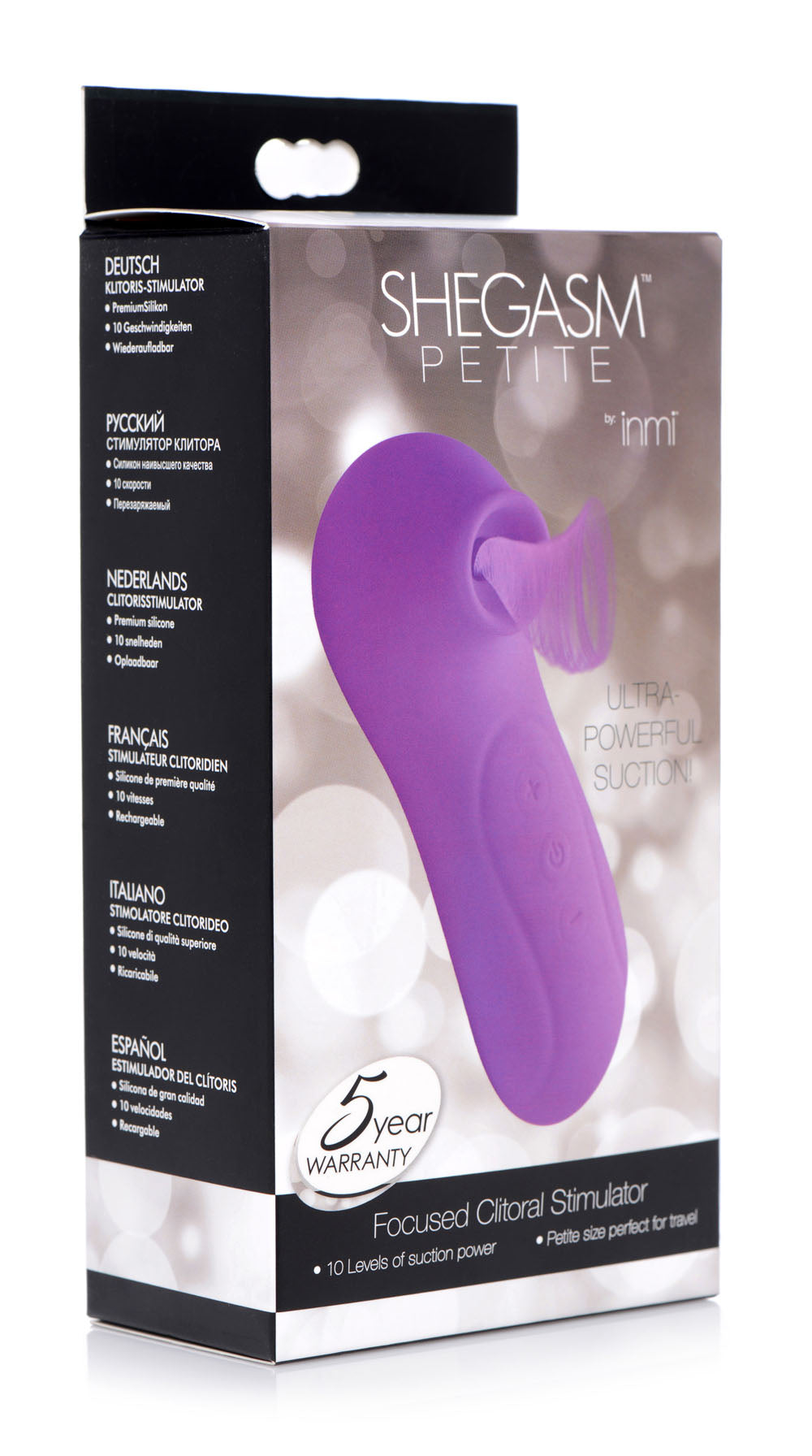 Shegasm Petite Focused Clitoral Stimulator by XR Brands from LoveMart Co.