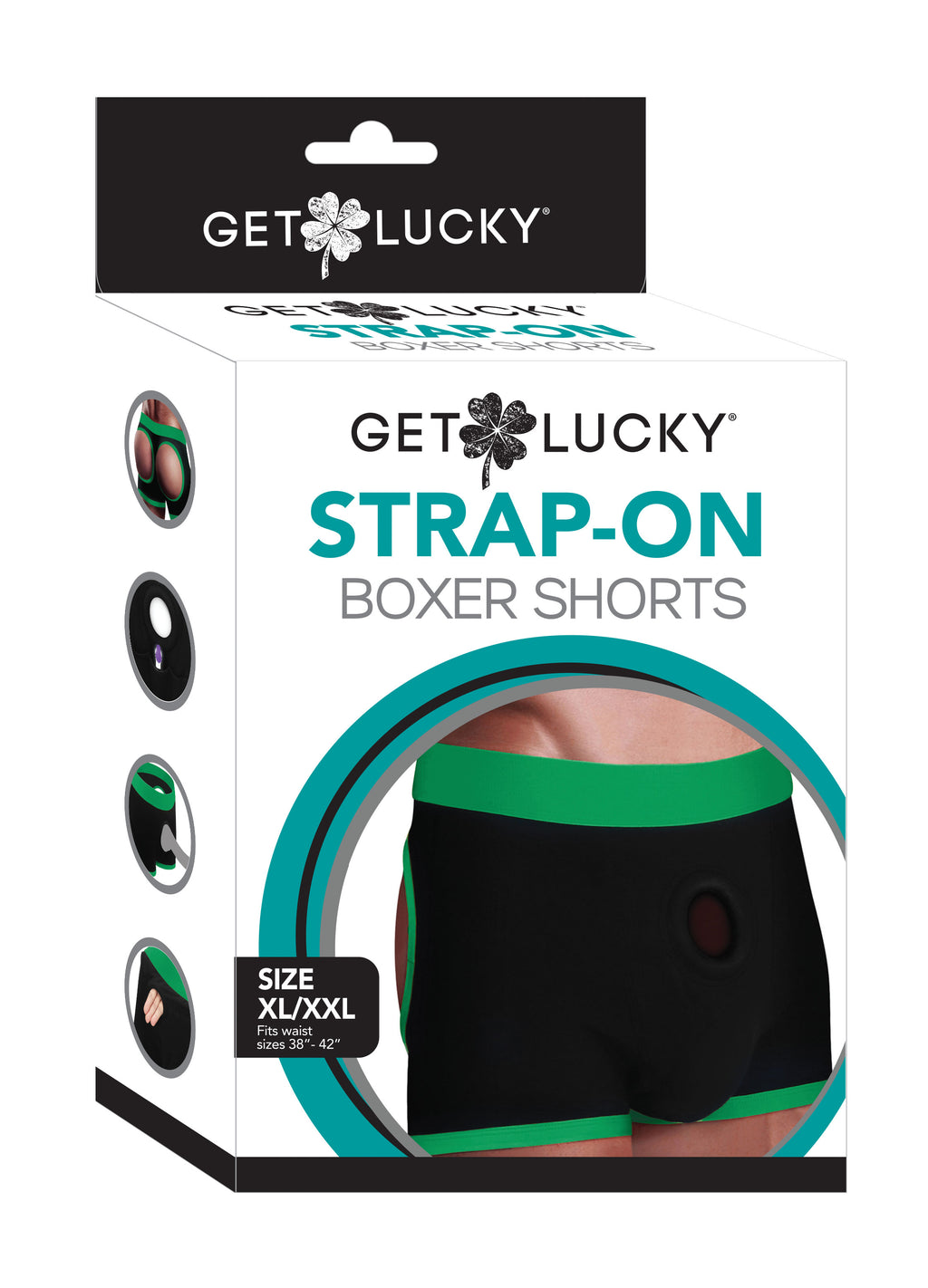 Strap-on /green Boxers - Xl/xxl by Viben from LoveMart Co.