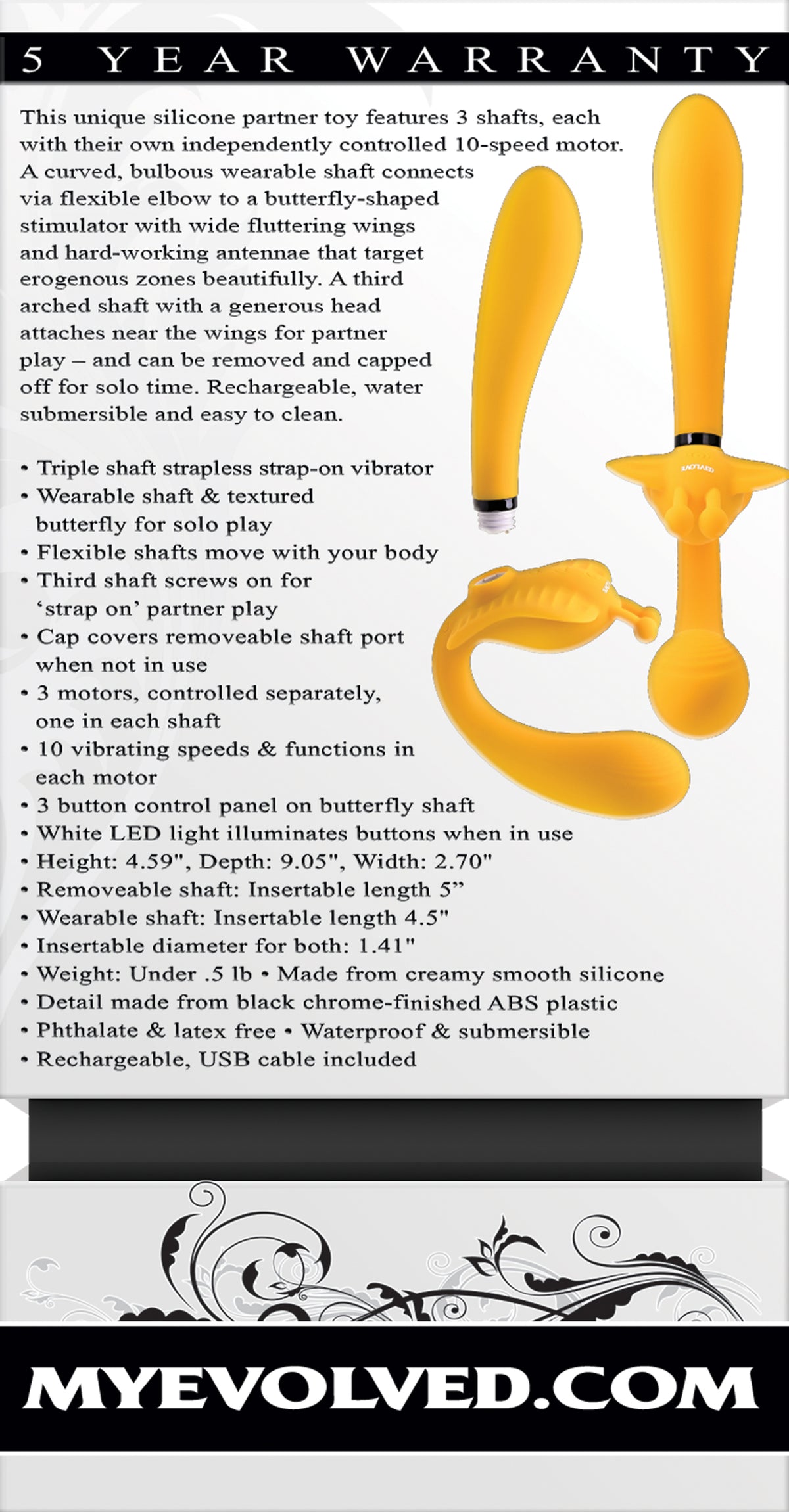 The Monarch by Evolved Novelties from LoveMart Co.
