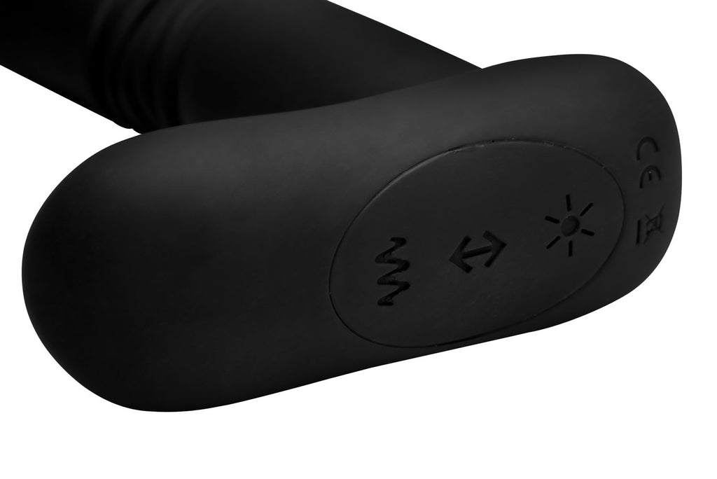 Silicone Thrusting Anal Plug With Remote Control by XR Brands from LoveMart Co.