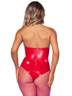Vinyl Bodysuit - Small by Leg Avenue from LoveMart Co.