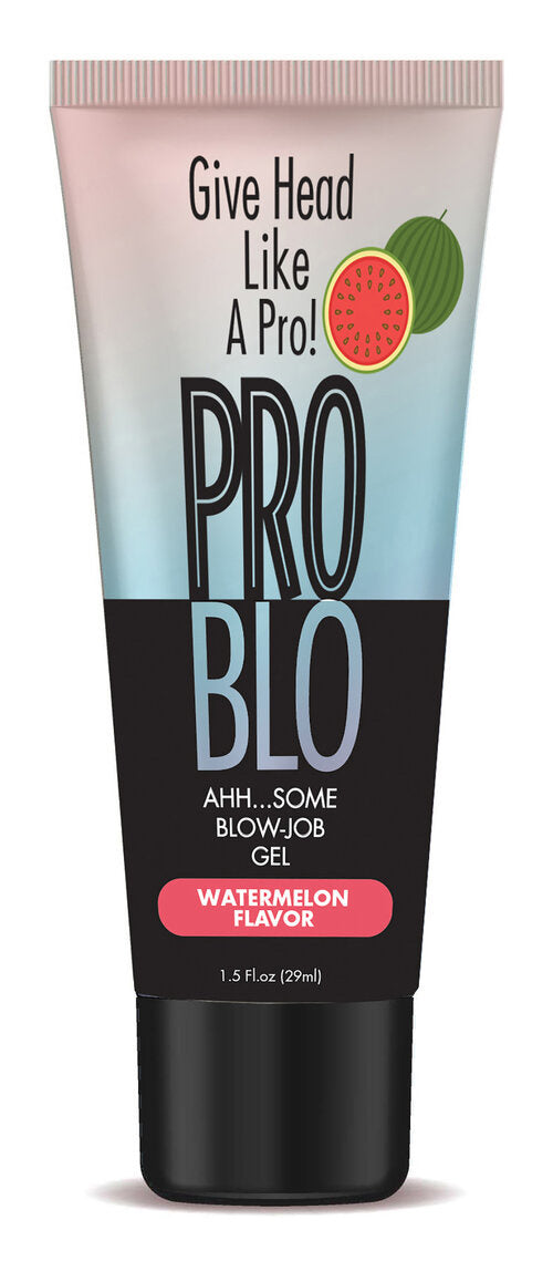 Problo Ahh...some Blow-Job Gel - Watermelon - 1.5 Fl. Oz. by Little Genie from LoveMart Co.