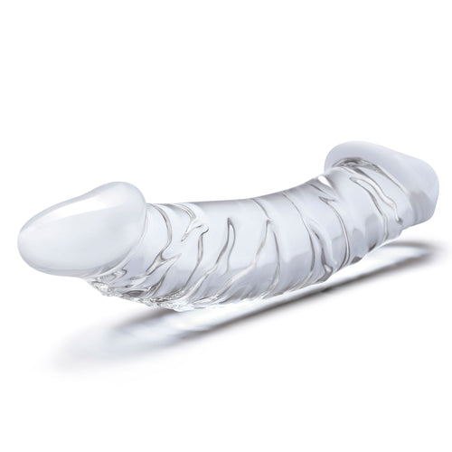 10.5 Inch Girthy Realistic Glass Double Dong by Last Lixxx from LoveMart Co.