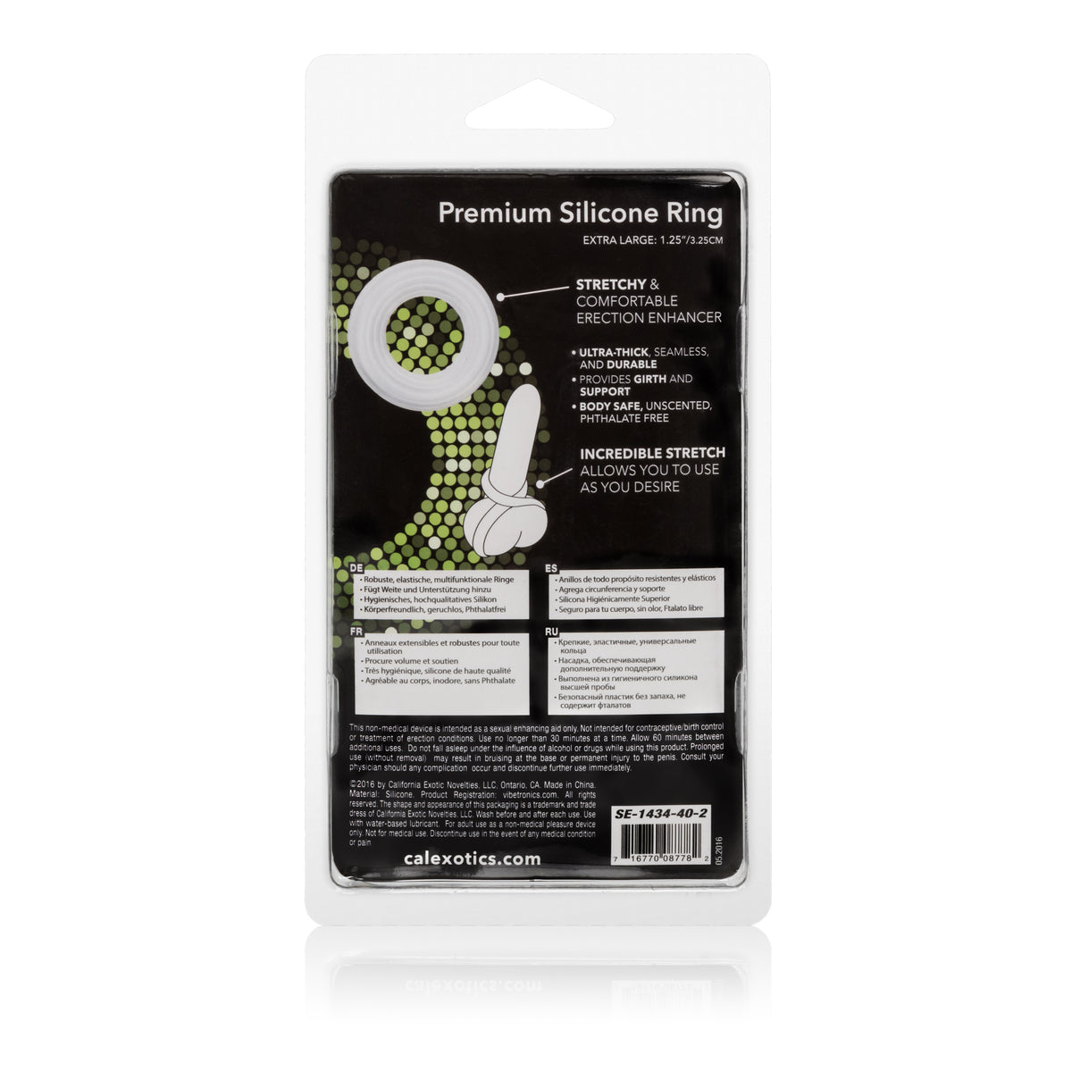 Premium Silicone Ring - Xl by CalExotics from LoveMart Co.