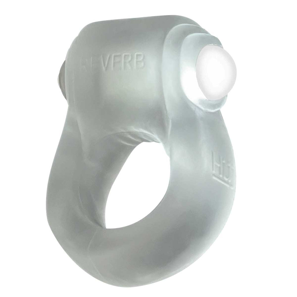 Glowdick Cockring With Led - Ice by Oxballs from LoveMart Co.