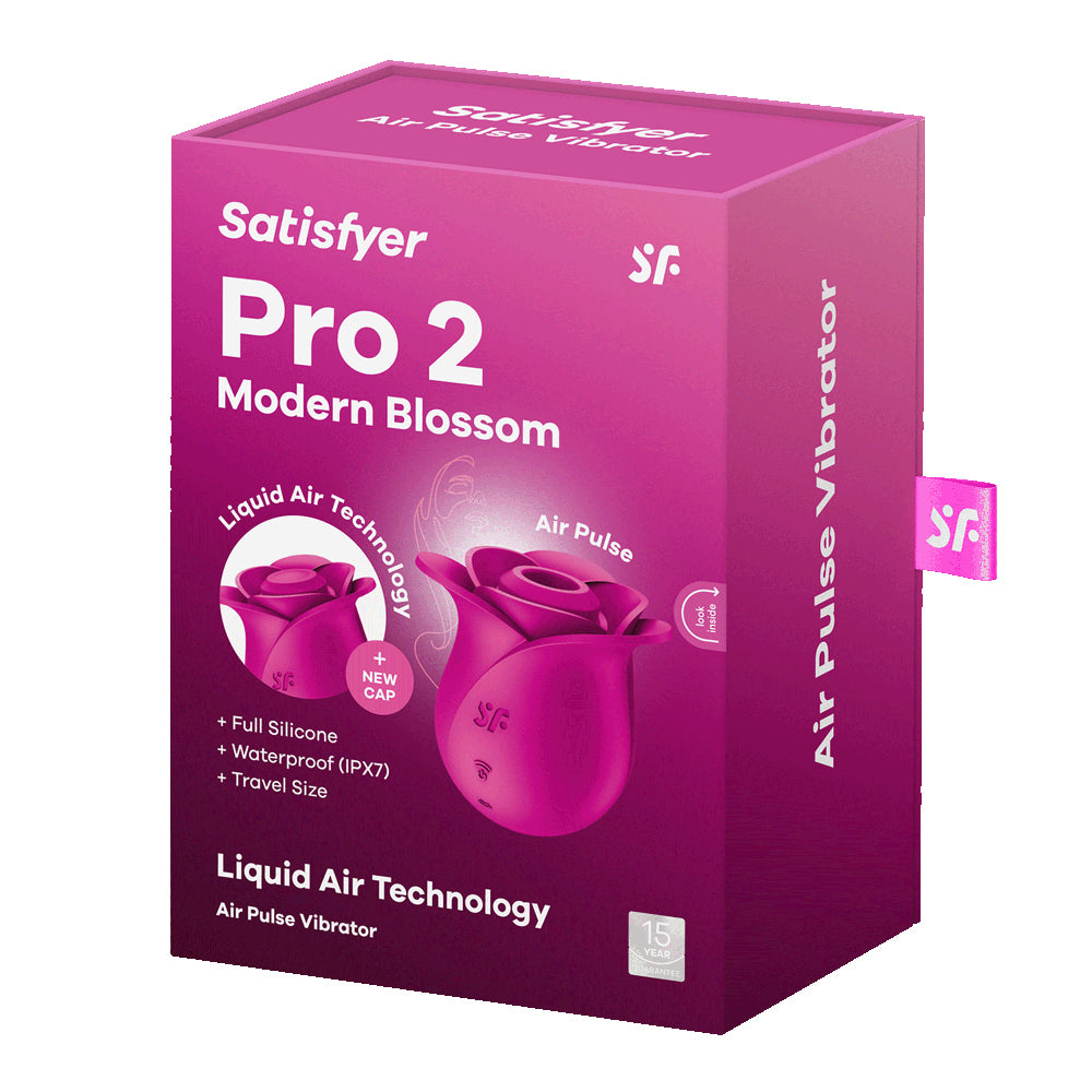 Pro 2 Modern Blossom - Hot by Satisfyer from LoveMart Co.