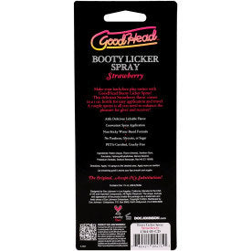 Goodhead Booty Licker Spray Strawberry 1 Fl by Doc Johnson from LoveMart Co.