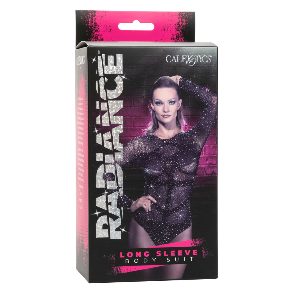 Radiance Long Sleeve Body Suit - One Size by CalExotics from LoveMart Co.