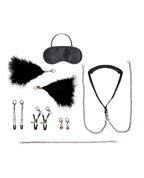 12 Pc Interchangeable Collar and Nipple Clips Set by Electric Novelties from LoveMart Co.