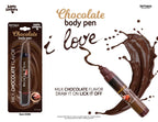 Milk Chocolate Body Pen by Hott Products from LoveMart Co.