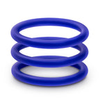 Performance - Vs1 Pure Premium Silicone Cockrings - Medium - Indigo by Blush from LoveMart Co.