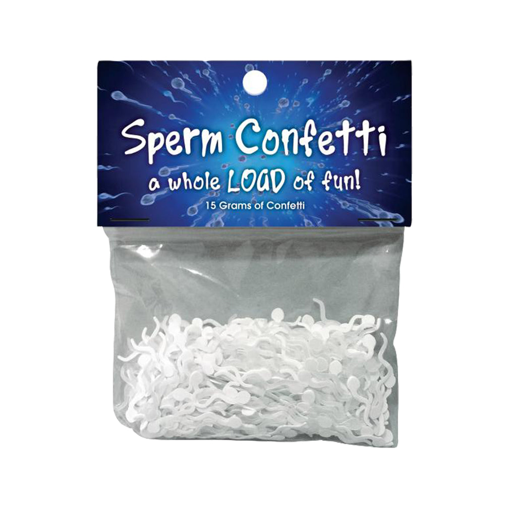 Sperm Confetti - 15 Grams by Kheper Games from LoveMart Co.