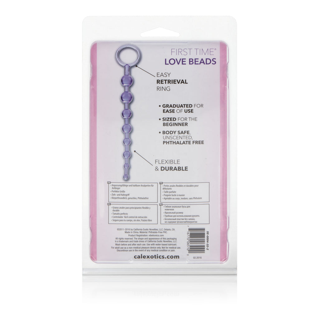First Time Love Beads by CalExotics from LoveMart Co.