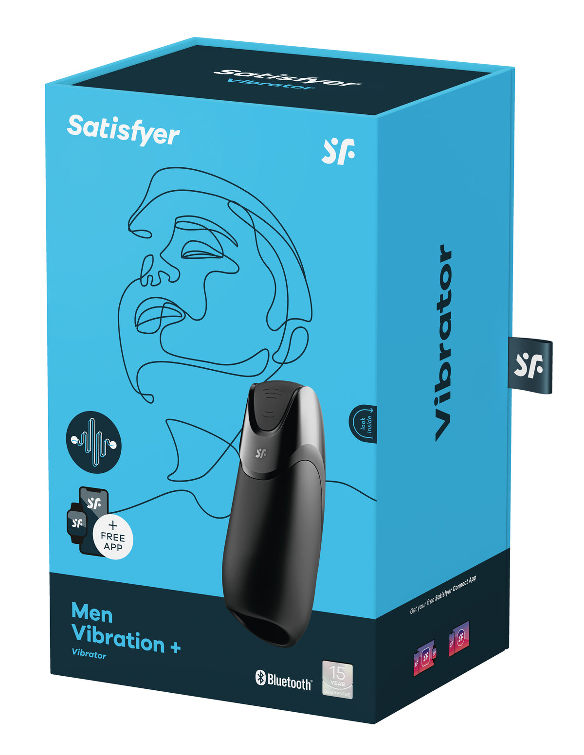 Men Vibration Plus Vibrator by Satisfyer from LoveMart Co.
