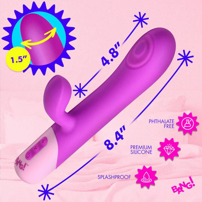 Clit Tapping Pulsing Rabbit by XR Brands from LoveMart Co.