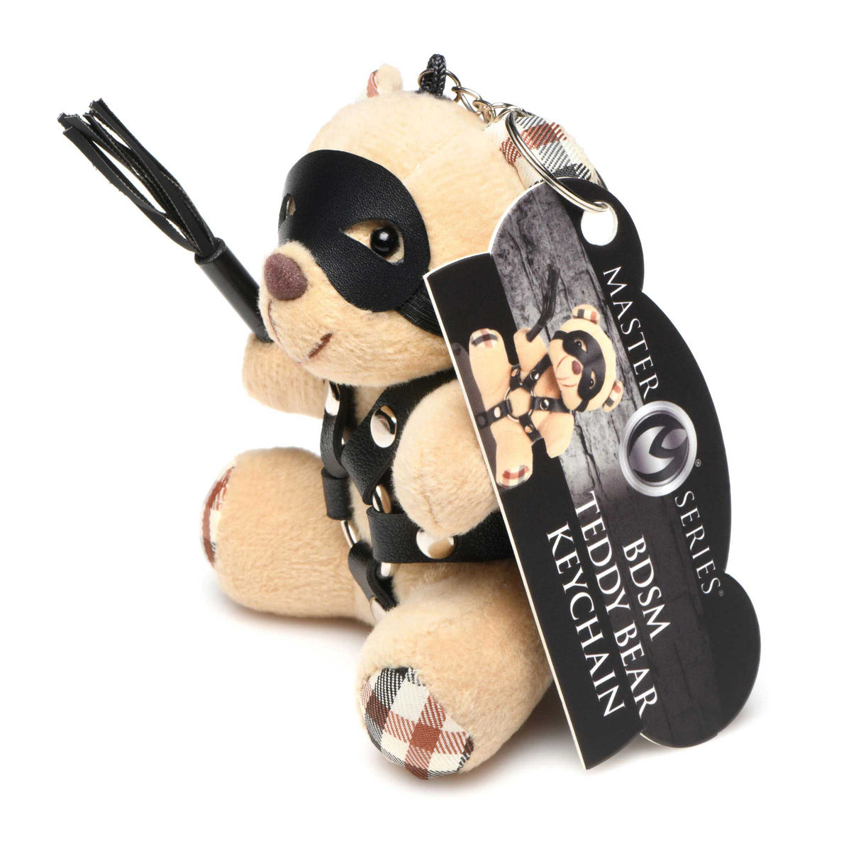 BDSM Teddy Bear Keychain by XR Brands from LoveMart Co.
