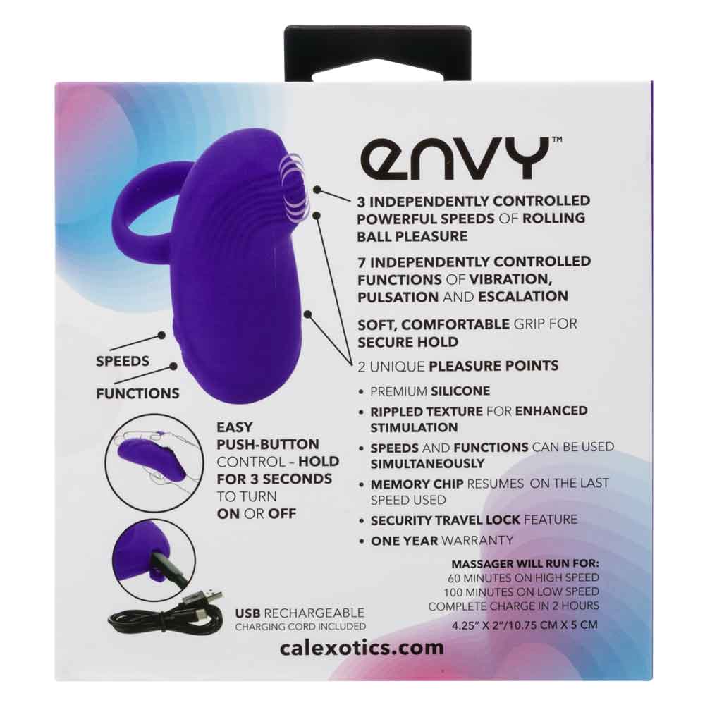 Envy Handheld Rolling Ball Massager by CalExotics from LoveMart Co.