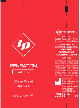 ID Sensation 14 G Tube 500 Pcs by ID - Lubricants from LoveMart Co.