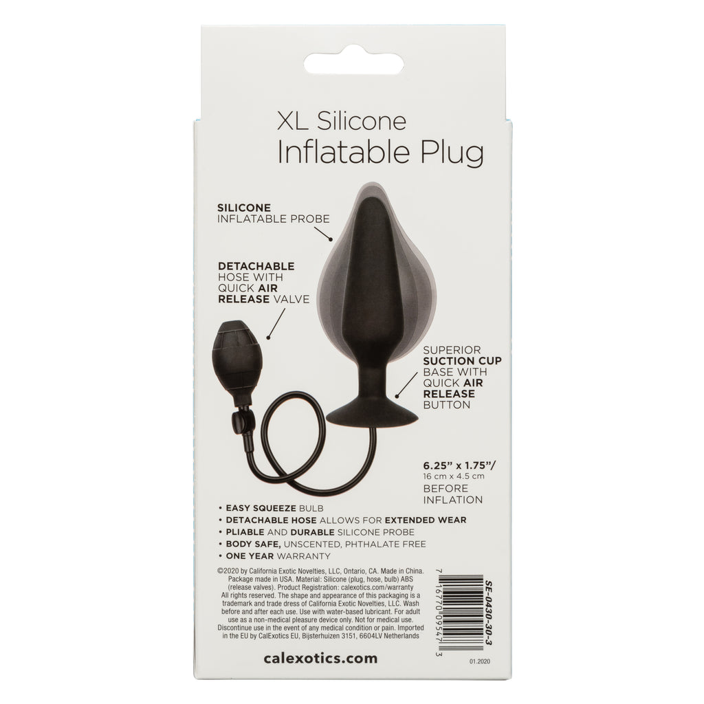 Xl Silicone Inflatable Plug by CalExotics from LoveMart Co.