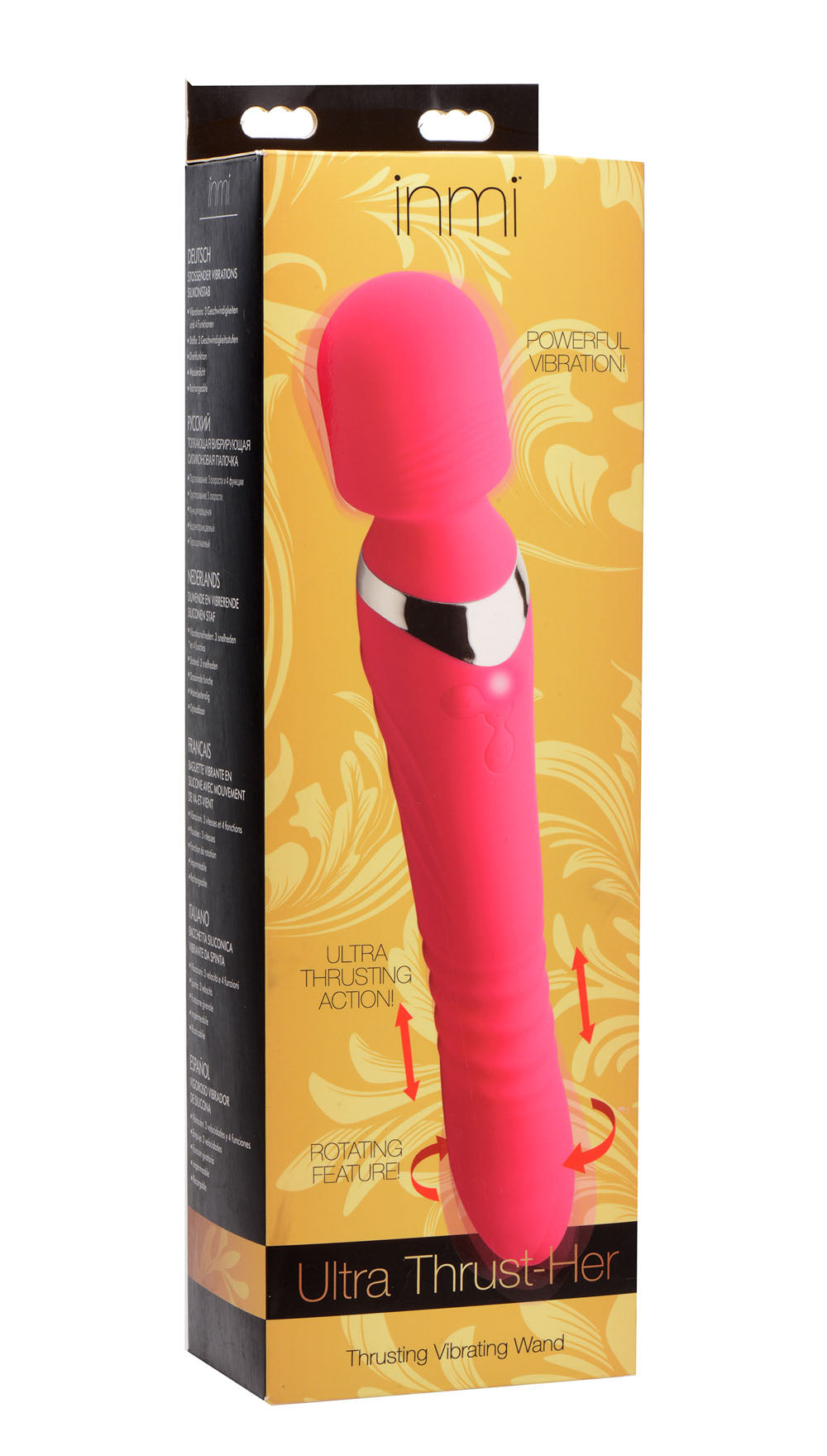 Ultra Thrusting and Vibrating Silicone Wand by XR Brands from LoveMart Co.