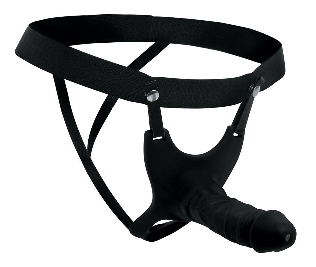 Hollow Silicone Dildo Strap-on by XR Brands from LoveMart Co.