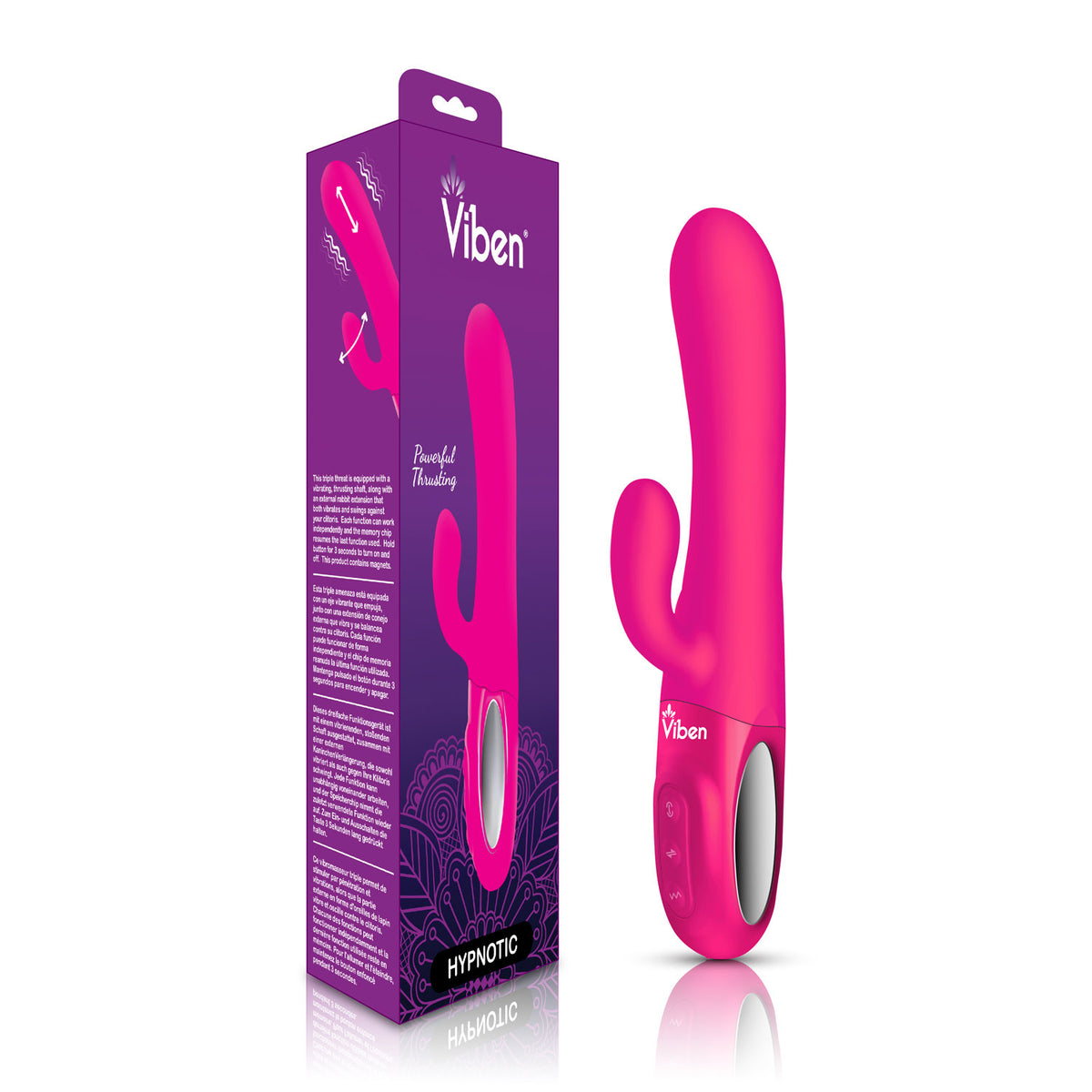 Hypnotic Clit Teaser and Thrusting Rabbit - Hot by Viben from LoveMart Co.