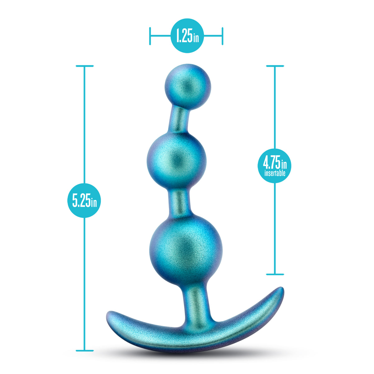 Anal Adventures Matrix - Gamma Plug - Neptune by Blush from LoveMart Co.