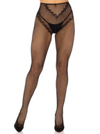 French Cut Crotchless Fishnet - One Size by Leg Avenue from LoveMart Co.