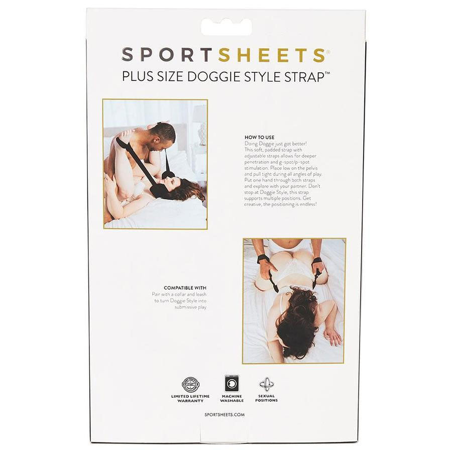 Doggie Style Strap - Plus Size by Sportsheets from LoveMart Co.