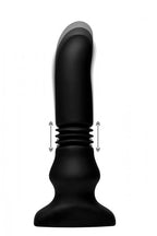 Thunder Plugs Silicone Vibrating and Thrusting Plug by XR Brands from LoveMart Co.
