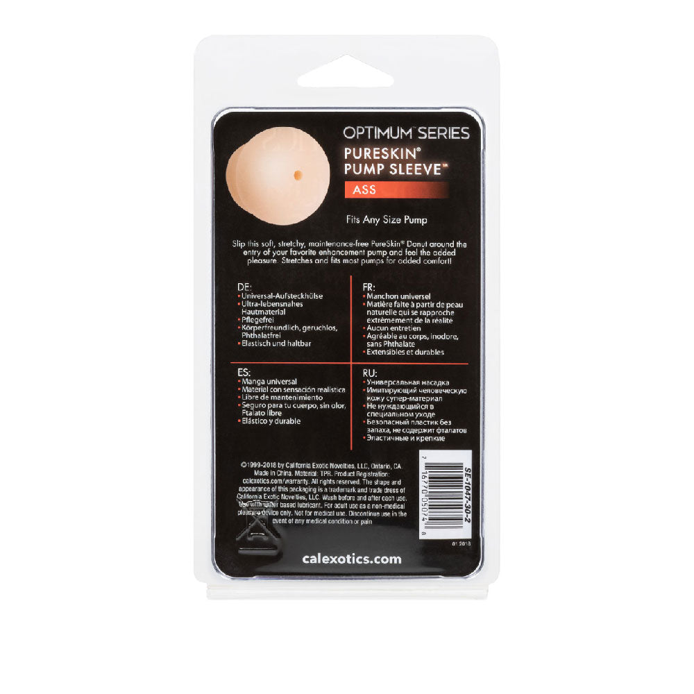 Pure Skin Pump Sleeve Universal by CalExotics from LoveMart Co.