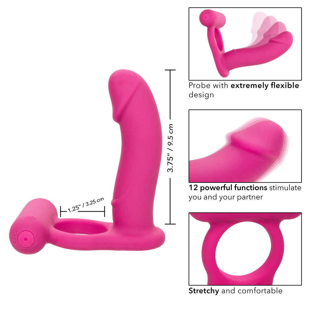 Silicone Rechargeable Double Diver by CalExotics from LoveMart Co.