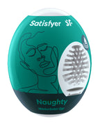 Satisfyer Masturbator Egg - Naughty - Dark by Satisfyer from LoveMart Co.