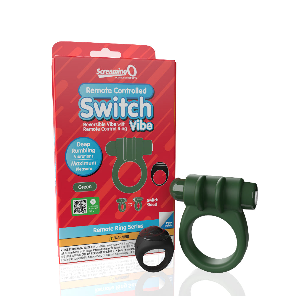 Screaming O Remote Controlled Switch Vibrating Ring by Screaming O from LoveMart Co.